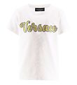 T-Shirt Versace - Blanc av. Strass