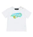 Versace T-Shirt - Blanc av. Imprim