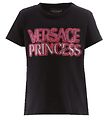 Versace T-paita - Musta/Vaaleanpunainen