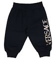 Versace Pantalon de Jogging - Noir av. Imprim