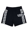 Short de survêtement Versace - Noir av. Blanc
