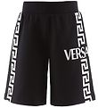 Versace Sweat Shorts - Black w. White