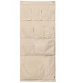 ferm Living Wall pockets - Canvas XL - Off-White