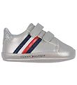 Tommy Hilfiger Tátiljur - Rönd Franskur rennilás - Silfur