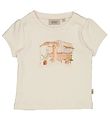 Wheat T-Shirt - Holiday Home - Eierschaal