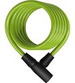Abus Spiral lock - Star 4508K -150 cm - Green