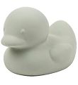 Nattou Bath Toy - Duck - Natural Rubber - Dusty Green