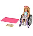 Barbie Pop - Chelsea Kleine zus in een rolstoel
