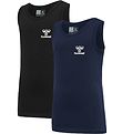 Hummel Undershirt - hmlNolan - 2-Pack - Black Iris