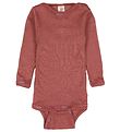 Engel Bodysuit l/s - Wool/Silk - Copper