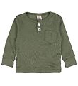 Blouse Engel - Laine/Soie - Olive