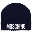 Moschino Beanie - Wool/Acrylic - Navy