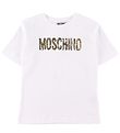 Moschino T-Shirt - Optical White w. Gold