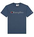 Champion Fashion T-paita - Sininen, Logo