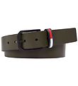 Tommy Hilfiger Gürtel - Olive cm - Dark