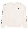 Champion Fashion Sweat-shirt - Blanc/Gris av. Logo