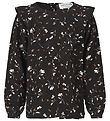 Rosemunde Shirt Blouse - Black Day Flower Print