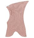 Racing Kids Balaclava - Wool/Cotton - 2-layer - Dusty Rose w. Le