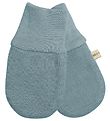 Racing Kids Mittens - Wool/Cotton - Sky Blue