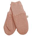 Racing Kids Mittens - Wool/Cotton - Dusty Rose