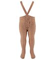 Condor Tights w. Suspenders - Pink