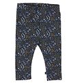 Smallstuff Leggings - Flower Night - Dark Blue