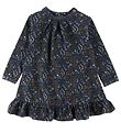 Smallstuff Kjóll - Flower Nótt - Dark Blue