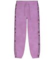 Champion Fashion Sweatpants - Elastic Cuff - Purple