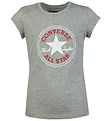 Converse T-Shirt - Grau m. Logo