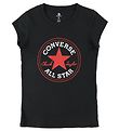 Converse T-Shirt - Schwarz m. Logo