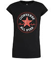 Converse Stuttermabolur - Svart M. Lógó