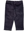 Wheat Corduroy Trousers - Mulle - Midnight Blue