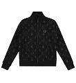 Philipp Plein Cardigan - Monogram - Black w. Print