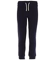 GANT Joggingbroek - Kam Shield - Evening Blue m. Rood