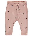 The New Joggingbuxur - Dovie - Rose Dust Flower