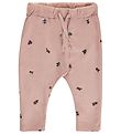 The New Pantalon de Jogging - Dovie - Rose Dust Flower