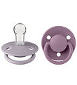 Bibs De Lux Dummies - 2-Pack - Round - Fossil Grey/Mauve