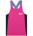 DKNY Íþróttatoppur - Rose Peps/Svart