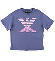 Emporio Armani T-paita - Blue Indaco, Vaaleanpunainen