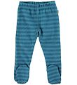 Leggings av. Pied Joha - Laine - Bleu à Rayures