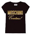 Moschino T-shirt - Svart m. Guld