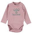 Hummel Bodysuit l/s - HmlNete - Woodrose