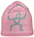 Isbjrn of Sweden Beanie - Wool/Acrylic - Hawk - Frozen Pink