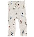 Leggings Joha - Bambou - Gris av. Pingouins