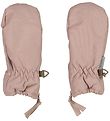 Wheat Mittens w. Fleece - Mittens Zipper Tech - Rose