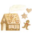 That's Mine Wallstickers - Wall Stories - 5 pcs - Gingerbread H