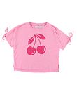 Add to Bag T-Shirt - Pink m. Print