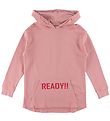 Add to Bag Hoodie - Rosa m. Tryck