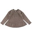 Copenhagen Colors Bluse - Strick - Wolle - Natural Melange