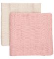 Fixoni Spucktücher - 2er-Pack - 70x70 cm - Misty Rose